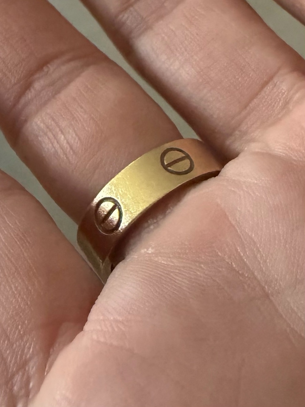 Cartier LOVE RING, CLASSIC MODEL (size 53, yellow gold) - Picture 7 of 10
